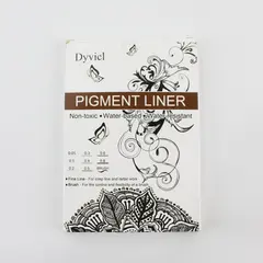 Dyvicl Fineliner Pens STA, Black Pigment 9 Pieces in Box 