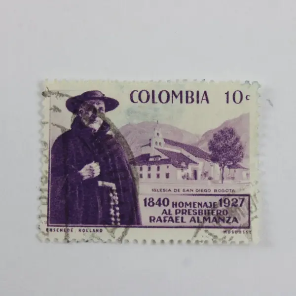 Lot of 26 Colombia 1920s-1960s Used Stamps