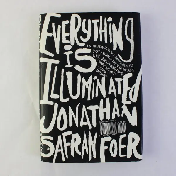 Everything Is Illuminated by Jonathan Safran Foer 2002 Novel HC DJ