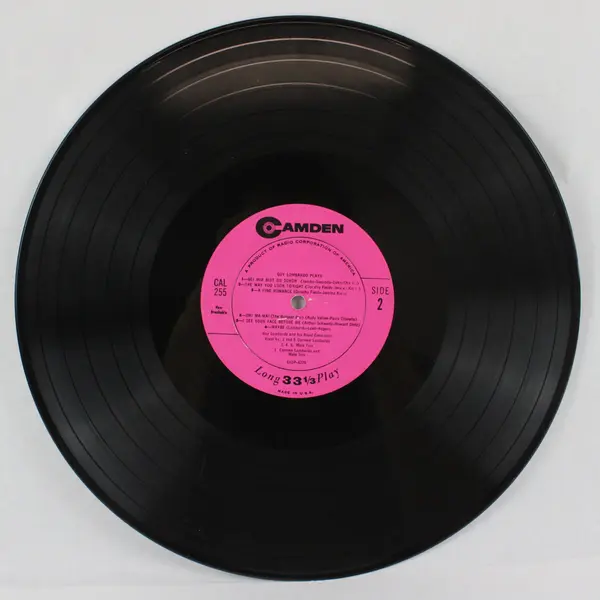 Guy Lombardo Plays RCA Camden CAL 255 12" LP Vinyl Record