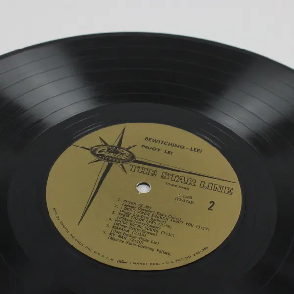 Peggy Lee Bewitching-Lee! Sings Her Greatest Hits 12" Vinyl Record