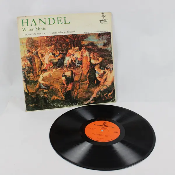 Handel Water Music 12" LP Vinyl Yorkshire Records Classical