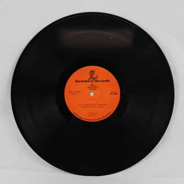 Handel Water Music 12" LP Vinyl Yorkshire Records Classical