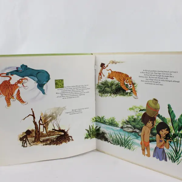 Walt Disney The Jungle Book Storybook LP Set ST-3948 Disneyland