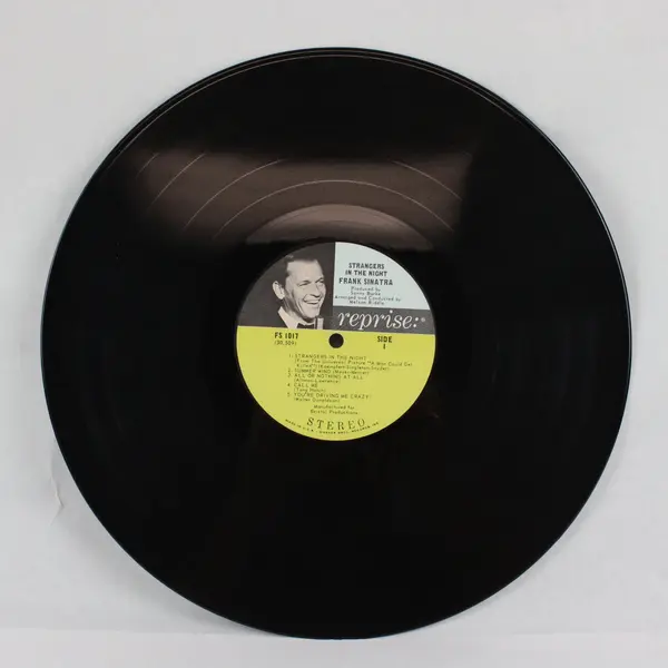 Frank Sinatra Strangers In The Night 12" Vinyl Record 