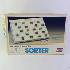 Logan E-Z View Illuminated Slide Sorter Model 1055