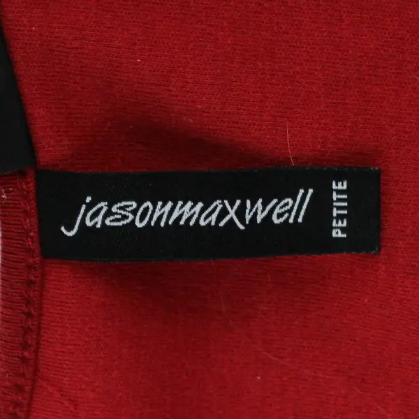 Jason Maxwell Red Sleeveless Pullover Vest Size PL