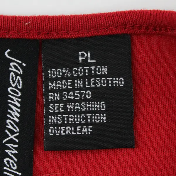 Jason Maxwell Red Sleeveless Pullover Vest Size PL