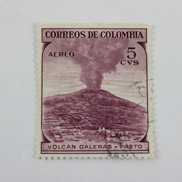 Lot of 9 Colombia Pictorial Airmail Stamps Scott C239-46 C249 Used