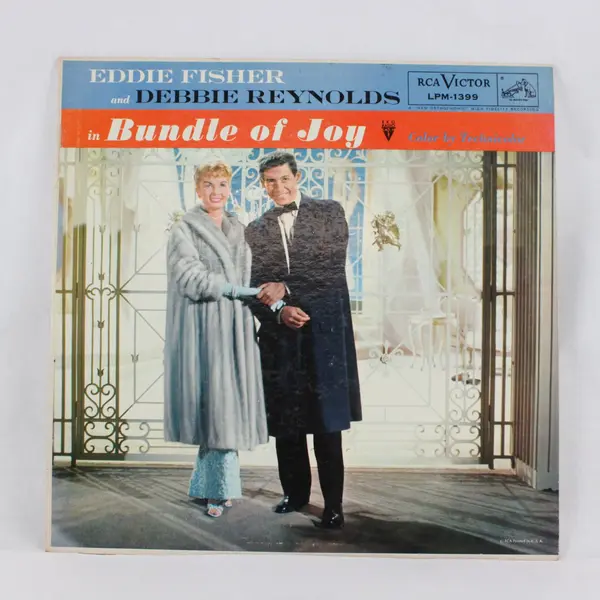 Eddie Fisher & Debbie Reynolds Bundle of Joy RCA Victor LPM-1399 12" Vinyl LP
