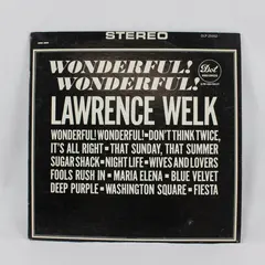Lawrence Welk Wonderful Wonderful 12" Vinyl LP Record