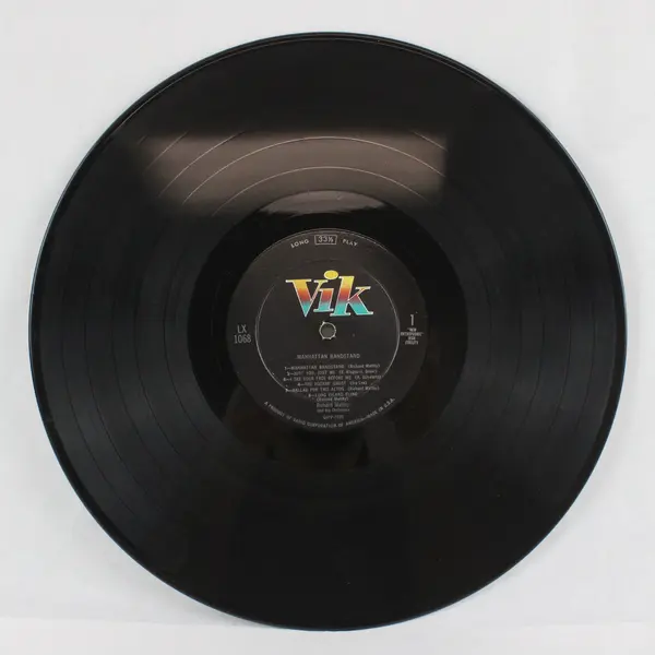 Richard Maltby And His Orchestra, Manhattan Bandstand 12" Vinyl Record