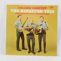 The Kingston Trio College Concert Recorded In Live Performance 12" Vinyl Record