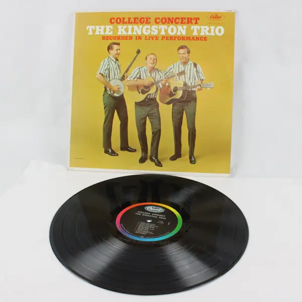 The Kingston Trio College Concert Recorded In Live Performance 12" Vinyl Record