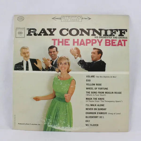 Ray Conniff His Orchestra And Chorus - The Happy Beat 12" Vinyl Record
