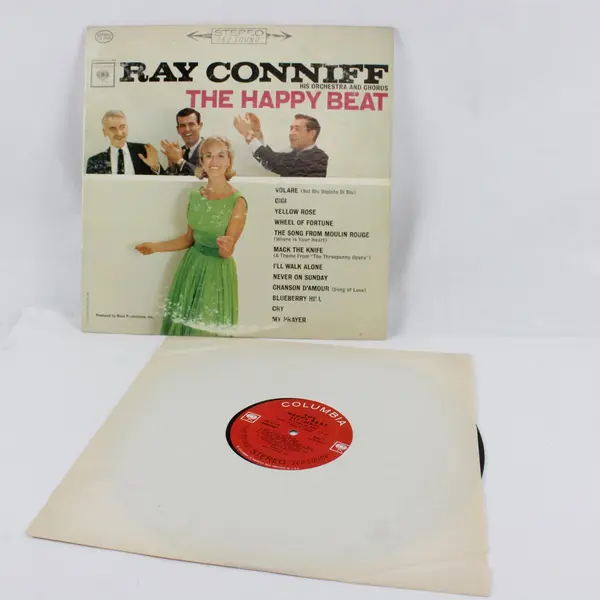 Ray Conniff His Orchestra And Chorus - The Happy Beat 12" Vinyl Record