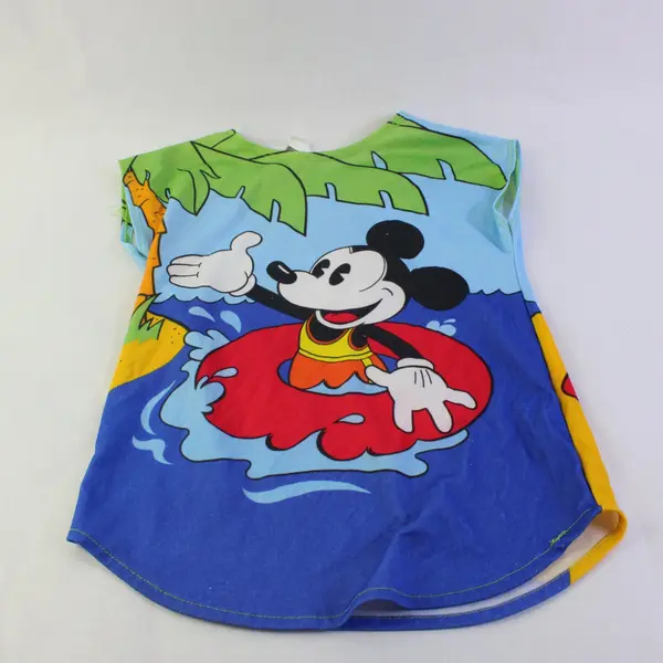 Vintage Disney Mickey and Minnie Mouse Beach Coverup Girls' Size Medium