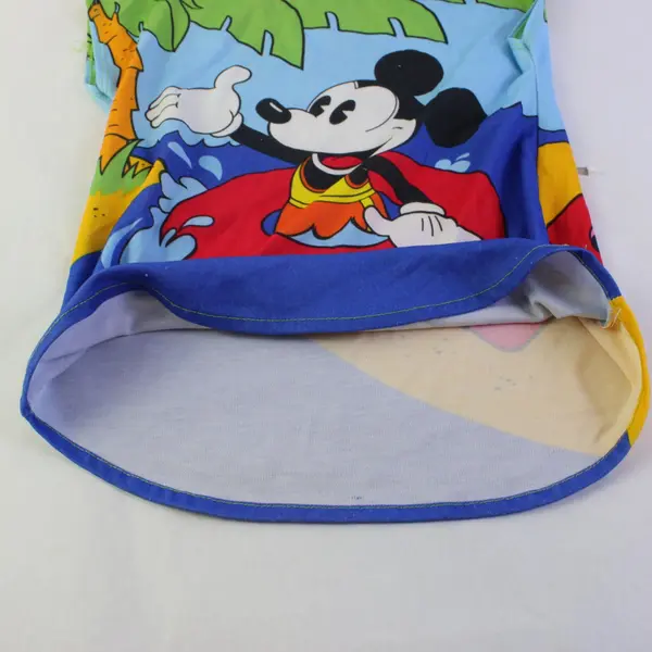 Vintage Disney Mickey and Minnie Mouse Beach Coverup Girls' Size Medium