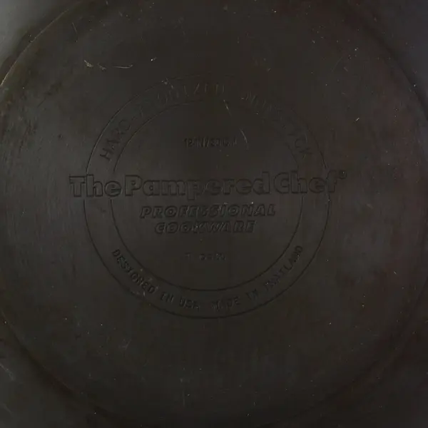 The Pampered Chef Hard-Anodized Nonstick Wok Pan 12" NO LID