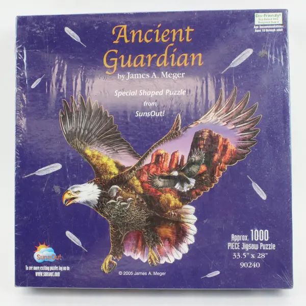 SunsOut Ancient Guardian 1000 Pc Shaped Jigsaw Puzzle James A. Meger