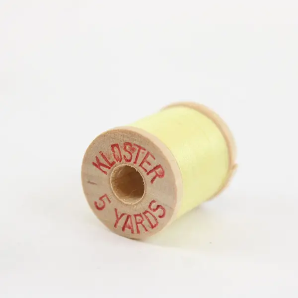 Lot of 14 Vintage Kloster 5 Yd Wooden Thread Spools, 9 Empty