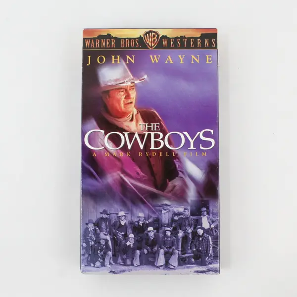 The Cowboys A Mark Rydell Film VHS Warner Bros Westerns John Wayne 1997
