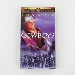 The Cowboys A Mark Rydell Film VHS Warner Bros Westerns John Wayne 1997