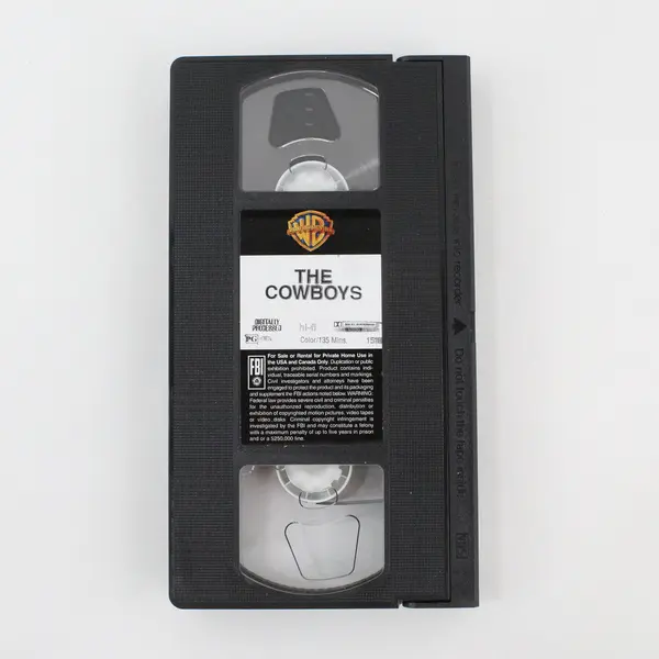 The Cowboys A Mark Rydell Film VHS Warner Bros Westerns John Wayne 1997