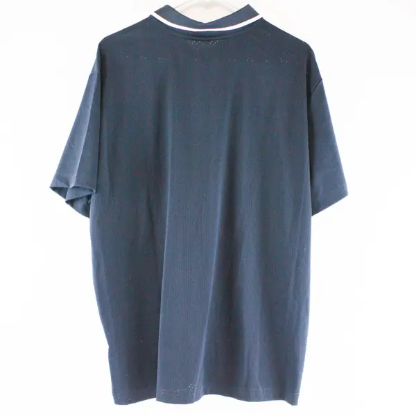 Old Navy Mens Active Tennis Polo Shirt XL Cloudmotion Navy White