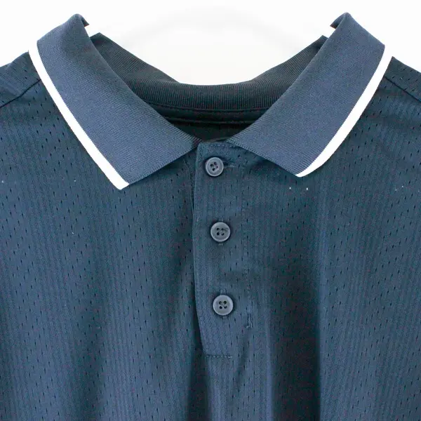 Old Navy Mens Active Tennis Polo Shirt XL Cloudmotion Navy White