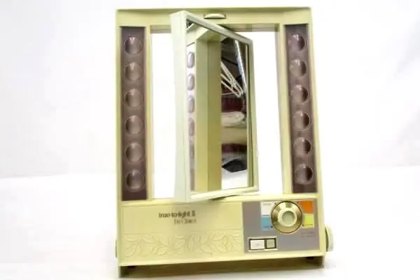 Vintage Clairol True-To-Light II Make Up Mirror Vanity Bedroom Beauty