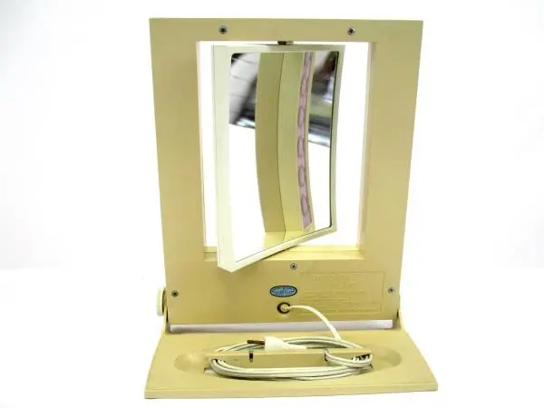 Vintage Clairol True-To-Light II Make Up Mirror Vanity Bedroom Beauty