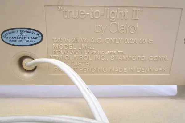 Vintage Clairol True-To-Light II Make Up Mirror Vanity Bedroom Beauty