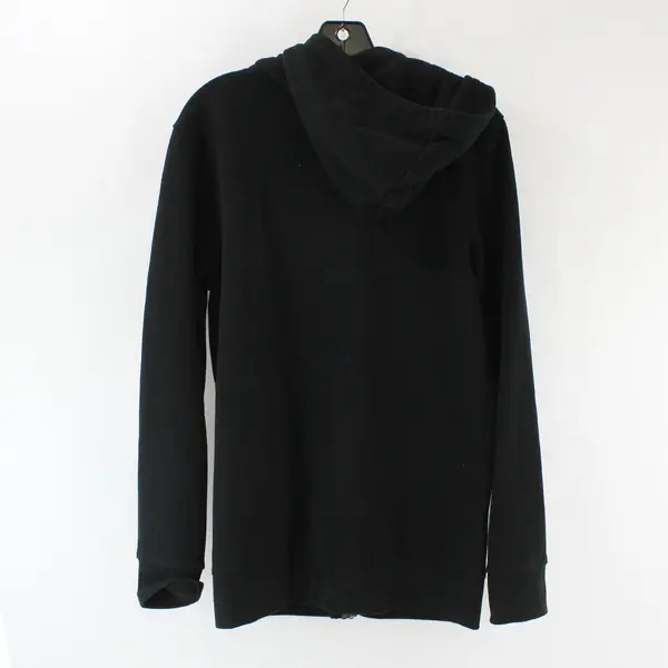 Goodfellow & Co Men's Black Full Zip Fleece Hoodie w/ Pockets Drawstring  Size S