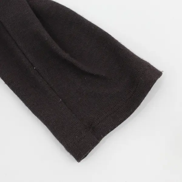 Hiatus Womens M Brown Open Front Draped Cardigan Sweater