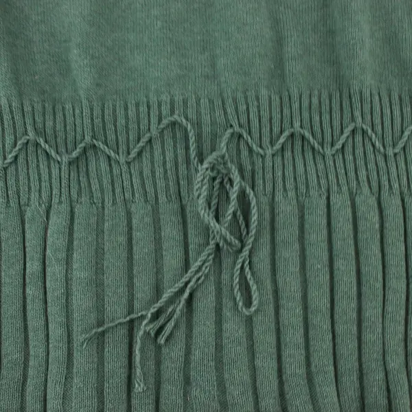 Kik It Studio Green Knit Turtleneck Sweater Women's Size L