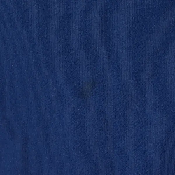 St. John's Bay Women Blue Long Sleeve Split Neck T-Shirt Petite Medium