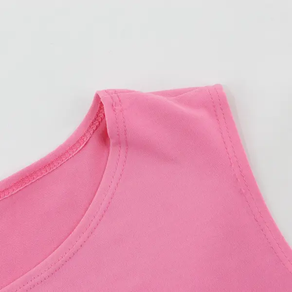 Baranda Pink Wide Strap Tank Top Women's Size Petite Large