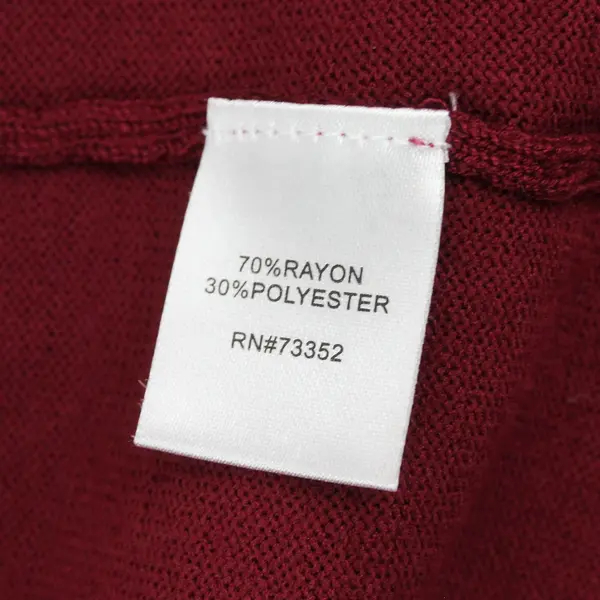 99 Jane Street Women's Open Front Burgundy Cardigan Size M