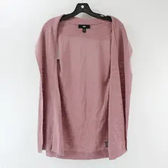 Mossimo Pink Sleeveless Open Front Knit Cardigan Women's S