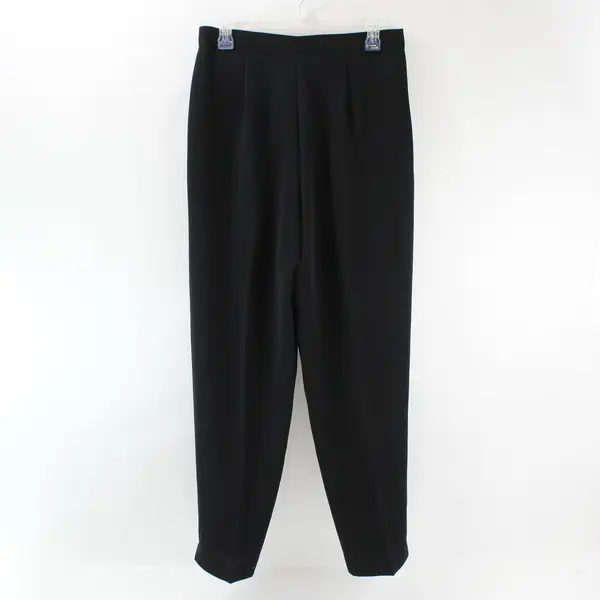 Maren Black High Waisted Slacks Women's 12