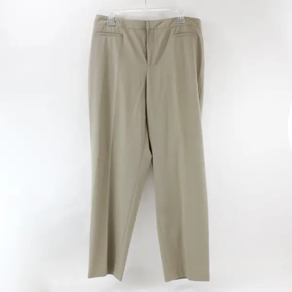 Rafaella Beige Classic Fit Career Pants Women's Size 16
