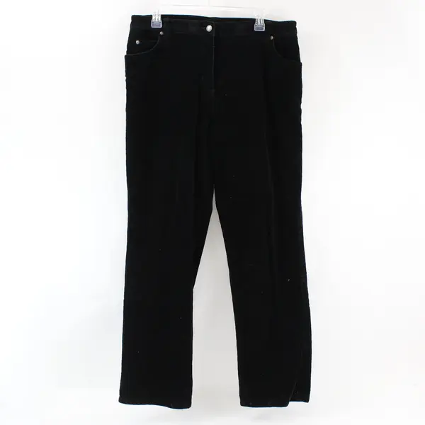 Woolrich Women’s  Corduroy Soft Comfort Black Pants