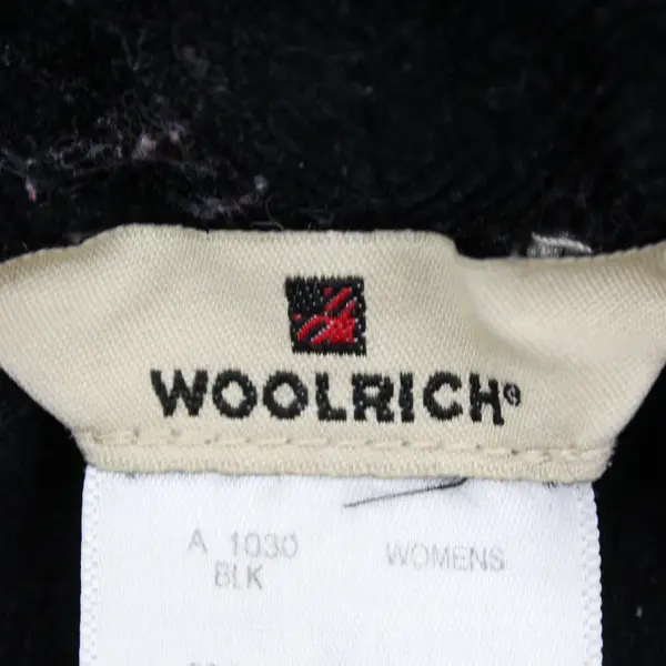 Woolrich Women’s  Corduroy Soft Comfort Black Pants