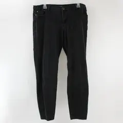 Red Blue Denim P3028C Black Mid Rise Skinny Jeans Women 15/16 Stretch
