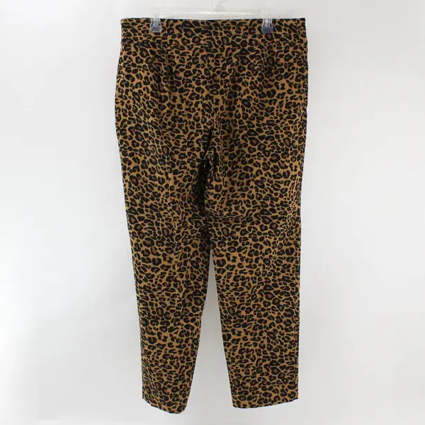 Terra & Sky Cheetah Print Stretch Pants Women's Size 14W