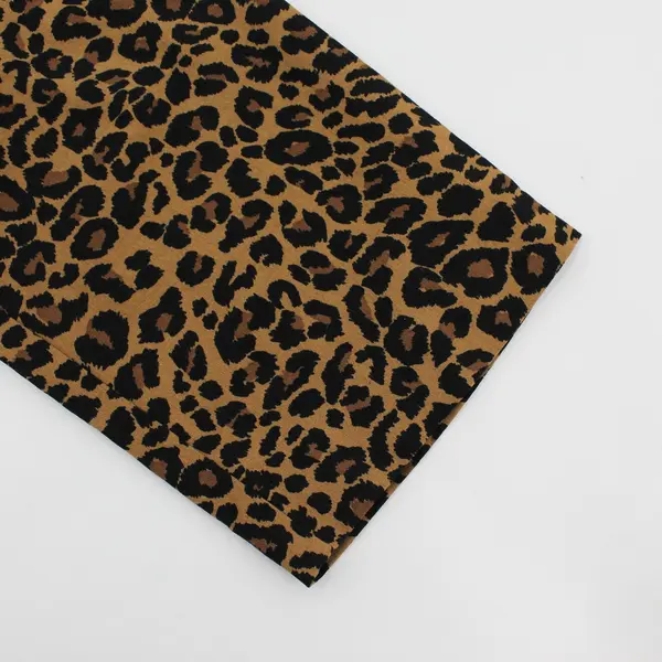 Terra & Sky Cheetah Print Stretch Pants Women's Size 14W