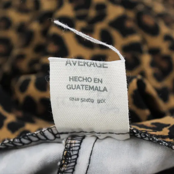 Terra & Sky Cheetah Print Stretch Pants Women's Size 14W