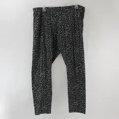 a.n.a A New Approach Leggings Women's Size XXL Gray and Black Cheetah Print