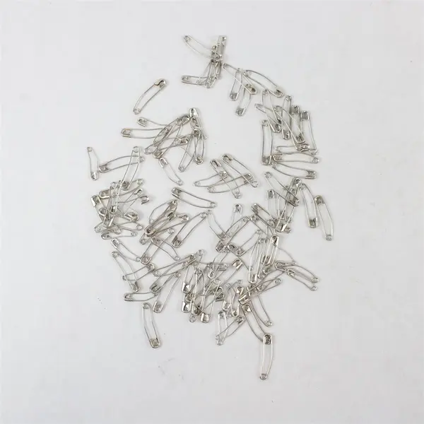 Box of Circa. 100 Curved Safety Pins for Quilting